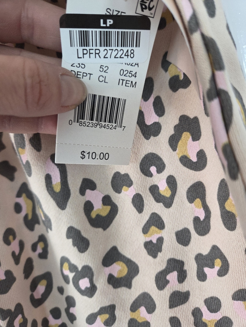NWT Girl's Leopard Print Pink Romper newborn - Picture 3 of 6